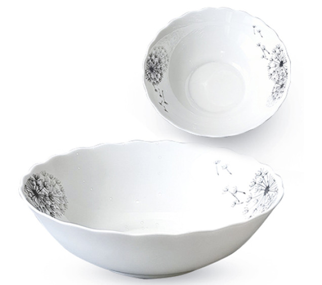 30080-15021 Салатник 9' -1200 мл"Парасольки" - фото