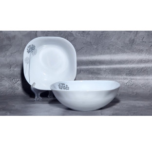 30160-1305 Салатник 7' Квадрат "Одуван" - фото