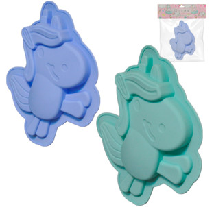 3200-23 Форма для випікання Єдиноріг 30*25.5*4см - фото