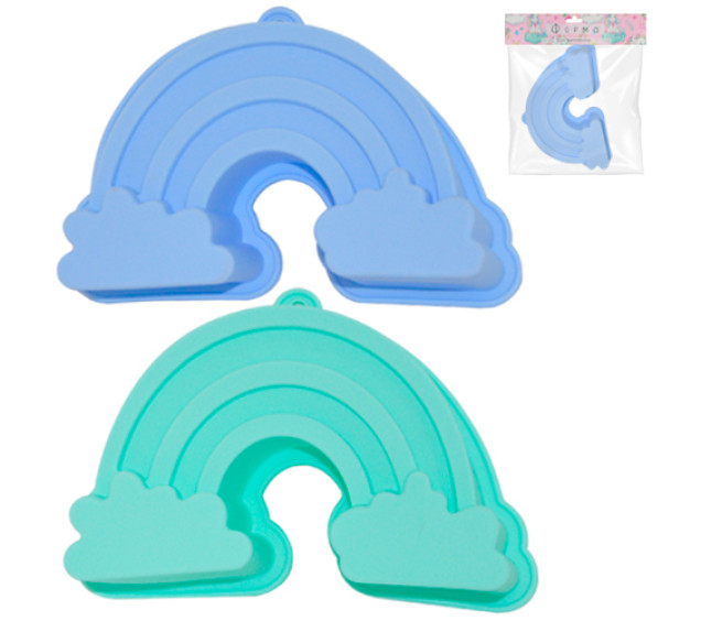 3200-24 Форма для випікання Веселка 22.5*14.5см - фото