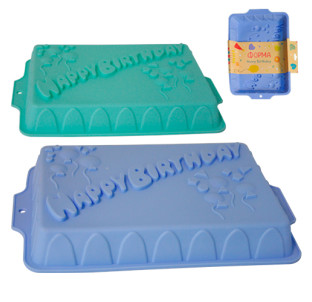 3200-33 Форма для випікання Happy birthday2 33.5*21*4см - фото