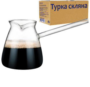 32230 Турка скляна 580мл - фото