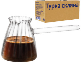 32231 Турка скляна 560мл - фото