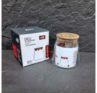 32249 Ємність з бамбуковою кришкою 550 мл - фото