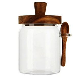 32253 Цукорниця з ложкою 500 мл - фото