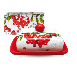 3397-14 Масельничка "Калина червона" (розмір:13 Х17; h-5,5) - фото