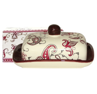 3397-15 Масельничка "Орнамент" (розмір:13 Х17; h-5,5) - фото