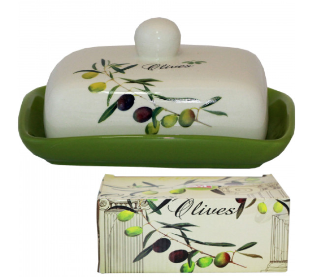 3397-8 Масельничка "Оливки" (розмір:13 Х17; h-5,5) - фото