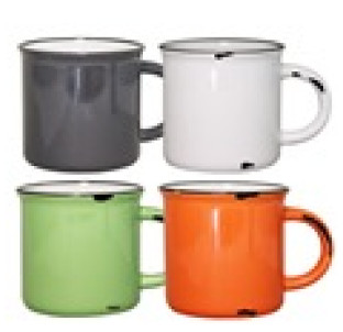 3574-02-1 Чашка 460мл мікс від 1 до 4 кол. - Село - фото