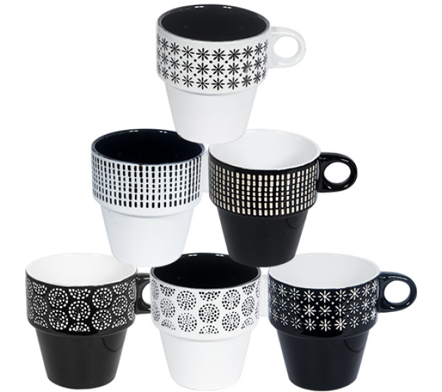 3574-04-00 Чашка 250мл варіант від 1 до 6 кол. - фото