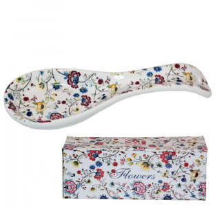 3653-10 Підставка  для ложок "Квітковий шовк" (довжина-23см, h-2,5 см) (60) - фото