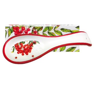3653-14 Підставка  для ложок "Калина червона" (довжина-23см, h-2,5 см) - фото
