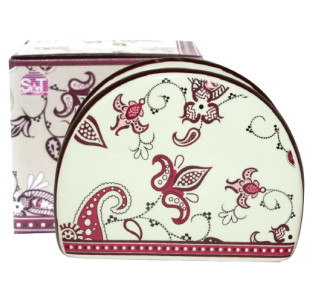 3662-15 Серветниця "Орнамент" (довжина-10см, h-8см) - фото