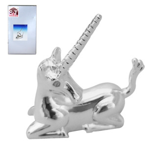 37271 Підставка для прикрас 7*3*6,5см декор Єдиноріг - фото