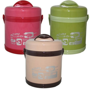 40122 Термос харчовий 1,5л; 660мл; 490мл (20х15,5см) - фото