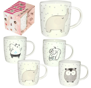 4160-26 Чашка Мі-Мі-Мі в подар.упаковці 360мл - фото