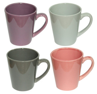 4165-04 Чашка мікс 340мл варіант від 1 до 4 кол. - фото