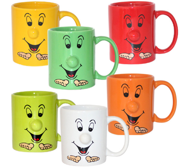 4175-04 Чашка 360мл Smile варіант від 1 до 6 - фото