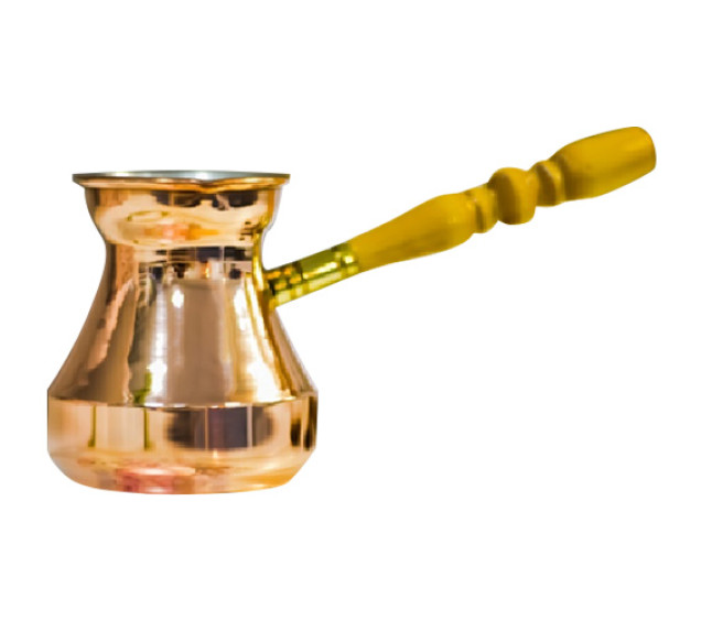 50085 Турка цільнокатана зі знімною ручкою мідь 300мл - фото
