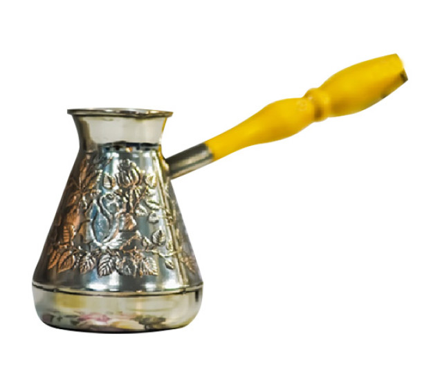 50091 Турка мідна Троянда 300мл чорний нікель - фото