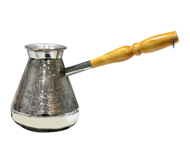 50094 Турка мідна Фрегат 750мл чорний нікель - фото