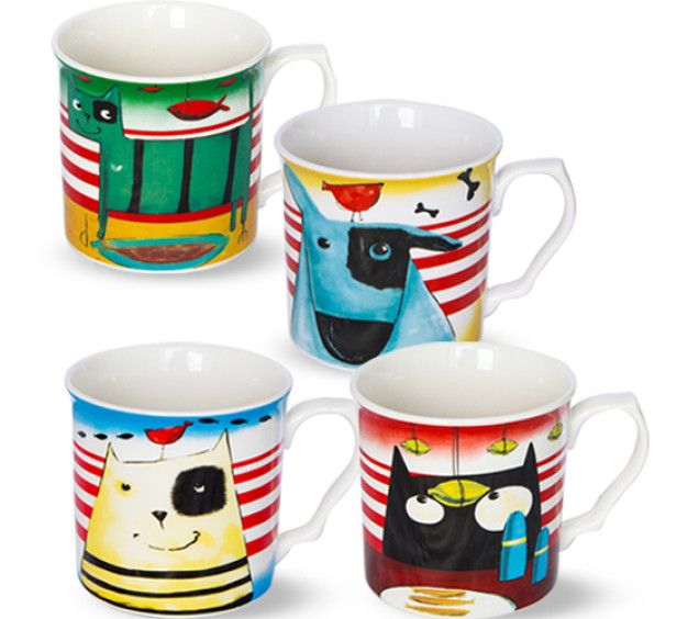 506-01 Чашка Звіряточка 290мл - фото