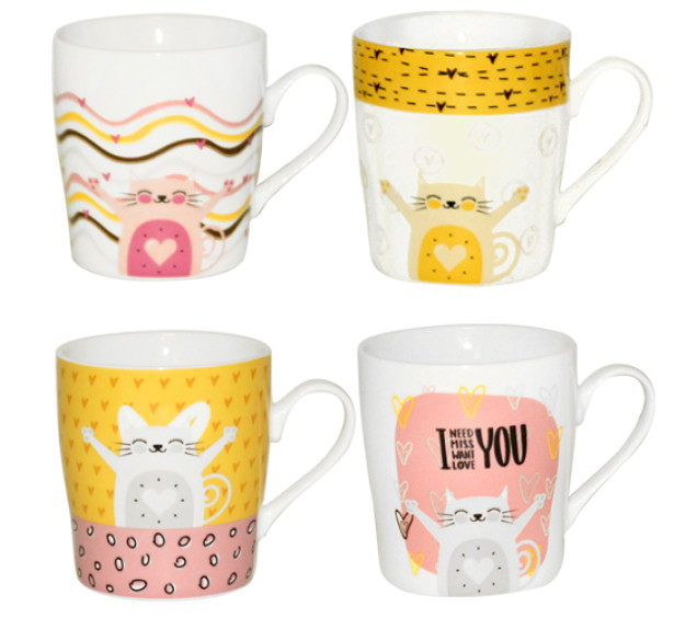 5069 Чашка Мур-мяу 240мл - фото