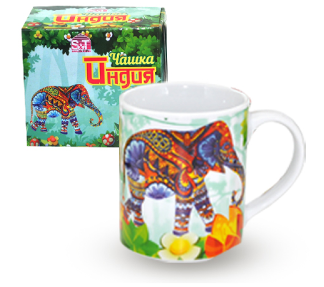 5125 Чашка дитяча Індія 250мл - фото