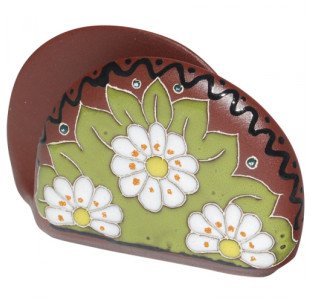 531007 Салфетниця Ромашки (12,5*9*4см) - фото