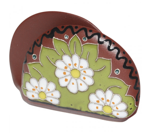 531007 Салфетниця Ромашки (12,5*9*4см) - фото