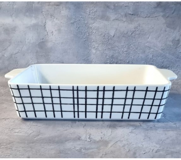 60961-00 Форма для запікання з ручками 26,5*20*6,5см (варіант) - фото