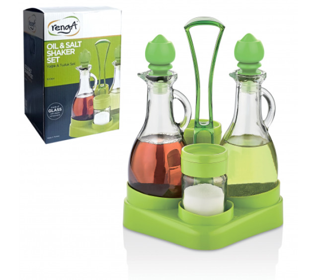 7-540 Набір для спецій (2 пляшки-250мл; 2 ємності-105мл) - фото