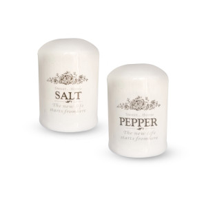700-08-11/У Набір для солі та перцю "Розарій" 4,5*7см (тех.тара) - фото