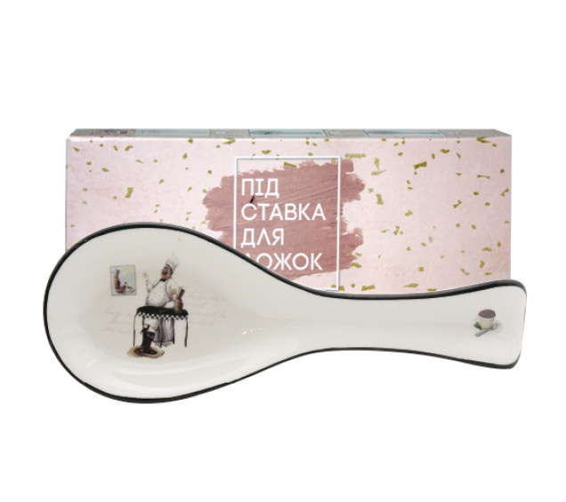 700-01-10 Підставка  для ложок "Гурман" (довжина-25см, h-2,5 см) (60) - фото