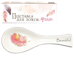 700-01-14 Підставка  для ложок "Флай" (довжина-25см, h-2,5 см) (60) - фото