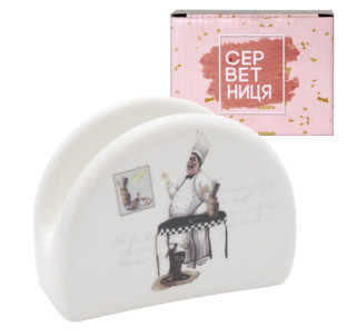 700-05-10 Серветниця "Гурман" (довжина-10см, h-7см) (96) - фото