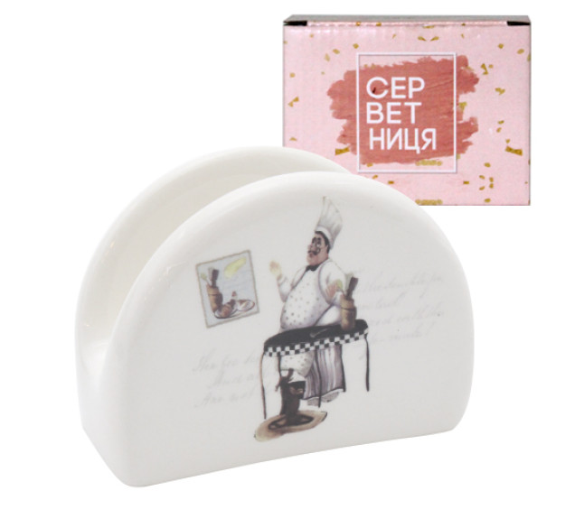 700-05-10 Серветниця "Гурман" (довжина-10см, h-7см)(36) - фото