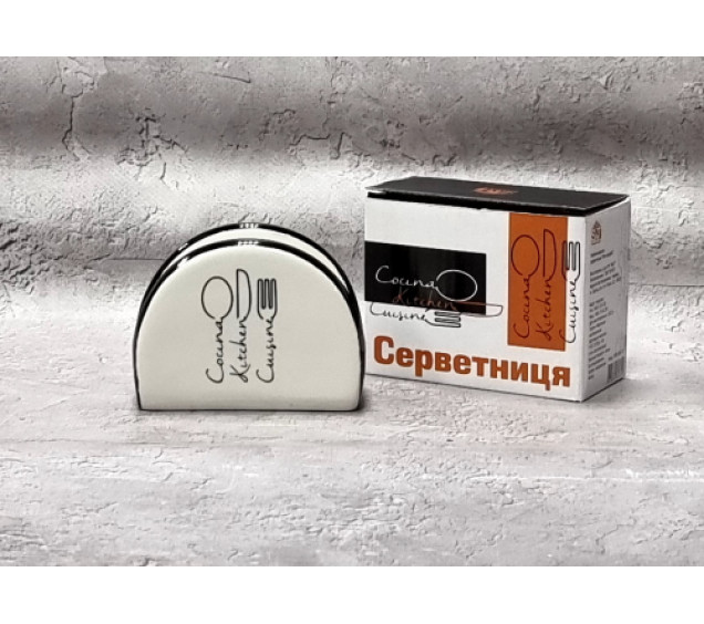 700-05-17 Серветниця "Bon appetit" (довжина-10см, h-7см) - фото