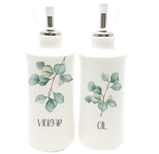 700-07-16 Набір 2пр пляшки для олії/оцту "Флора" 320мл - фото