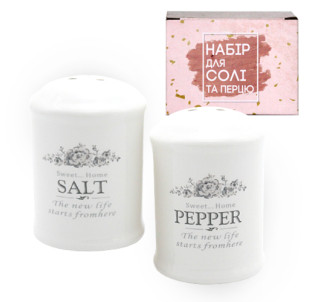 700-08-11 Набір для солі та перцю "Розарій" 4,5*7см (36) - фото