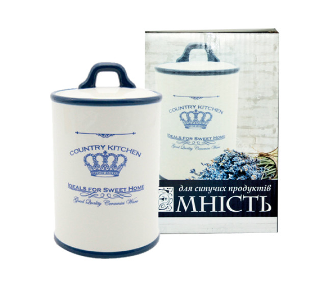 700-10-12 Ємність для сипучих продуктів 1500мл "Імперія" - фото