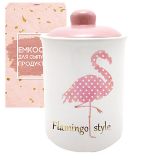 700-10-13 Ємність для сипучих продуктів 700мл "Фламінго" - фото
