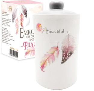 700-10-14 Ємність для сипучих продуктів 950мл "Флай" - фото