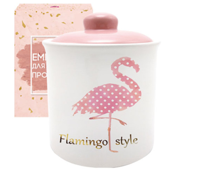 700-11-13 Ємність для сипучих продуктів 520мл "Фламінго" - фото
