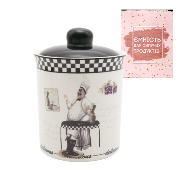 700-12-10 Ємність для сипучих продуктів 520мл "Гурман" - фото