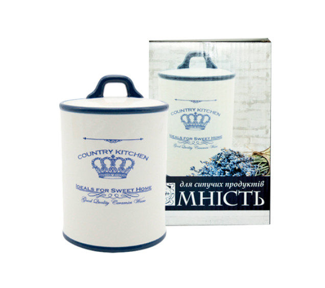 700-12-12 Ємність для сипучих продуктів 600мл "Імперія" - фото