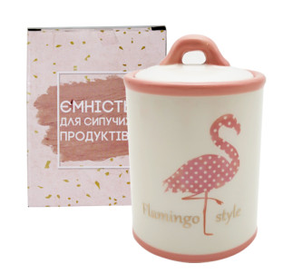 700-12-13 Ємність для сипучих продуктів 950мл "Фламінго" - фото