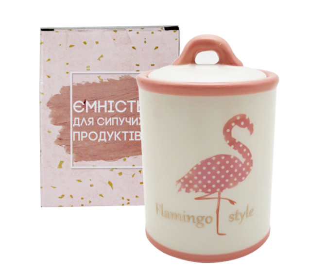 700-12-13 Ємність для сипучих продуктів 950мл "Фламінго" - фото