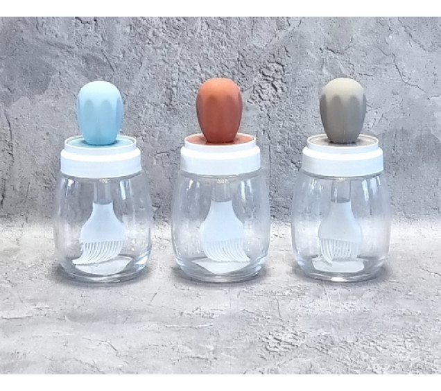 701-18 Ємність для олії з пензликом 300мл - фото