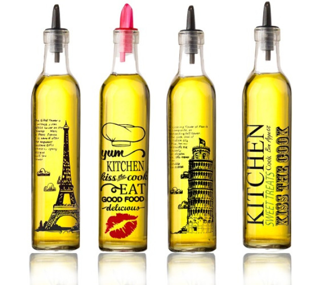 701-8 Пляшка для олії та оцту мікс 500мл Урбан - фото